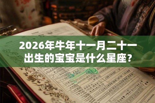2026年牛年十一月二十一出生的宝宝是什么星座？