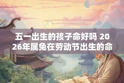 五一出生的孩子命好吗 2026年属兔在劳动节出生的命运