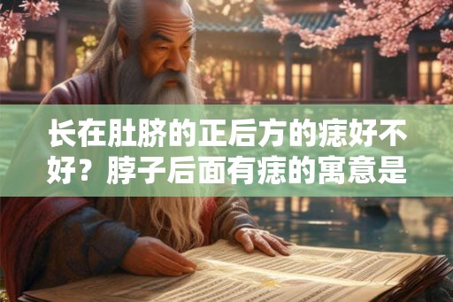 长在肚脐的正后方的痣好不好？脖子后面有痣的寓意是什么？