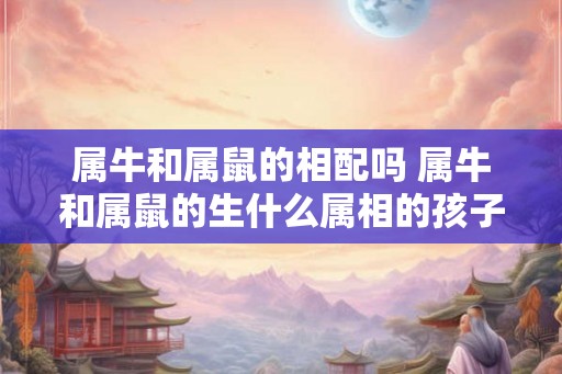 属牛和属鼠的相配吗 属牛和属鼠的生什么属相的孩子好