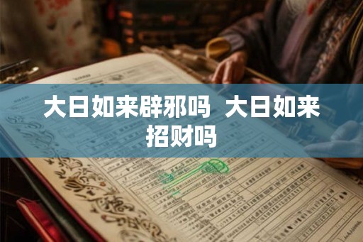 大日如来辟邪吗  大日如来招财吗