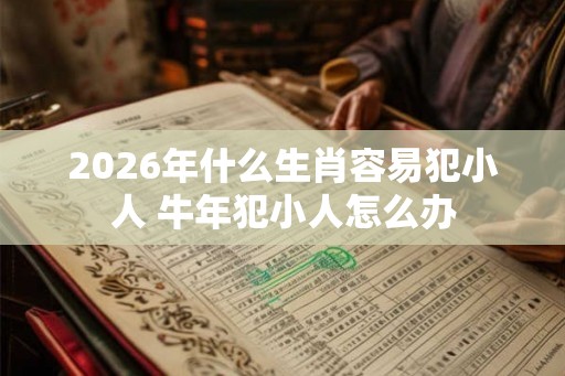 2026年什么生肖容易犯小人 牛年犯小人怎么办 2026年什么生肖容易犯小人 牛年犯小人怎么办