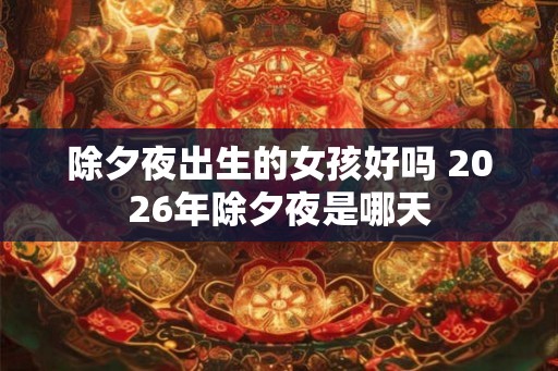除夕夜出生的女孩好吗 2026年除夕夜是哪天