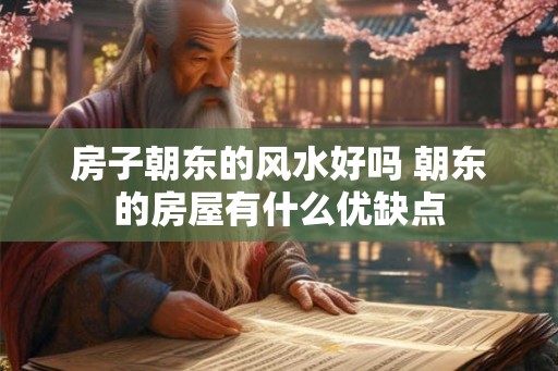 房子朝东的风水好吗 朝东的房屋有什么优缺点