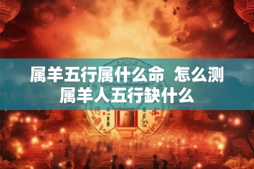 属羊五行属什么命  怎么测属羊人五行缺什么