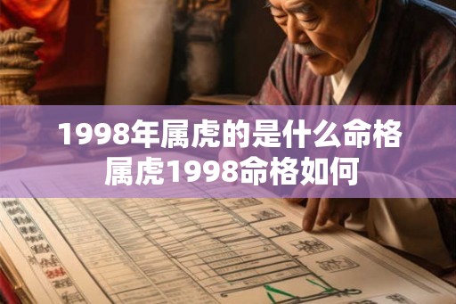 1998年属虎的是什么命格 属虎1998命格如何