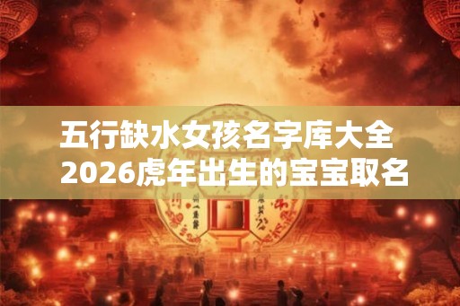 五行缺水女孩名字库大全  2026虎年出生的宝宝取名