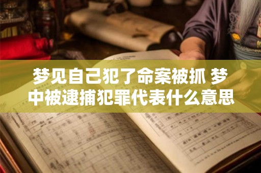 梦见自己犯了命案被抓 梦中被逮捕犯罪代表什么意思