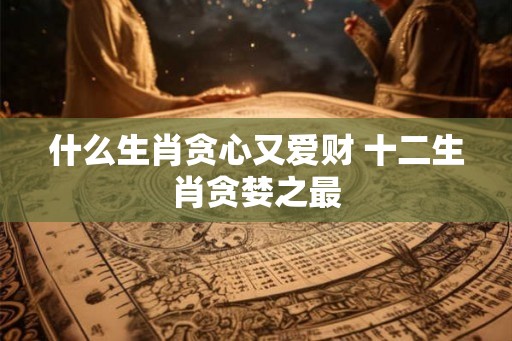 什么生肖贪心又爱财 十二生肖贪婪之最 什么生肖贪心又爱财 十二生肖贪婪之最