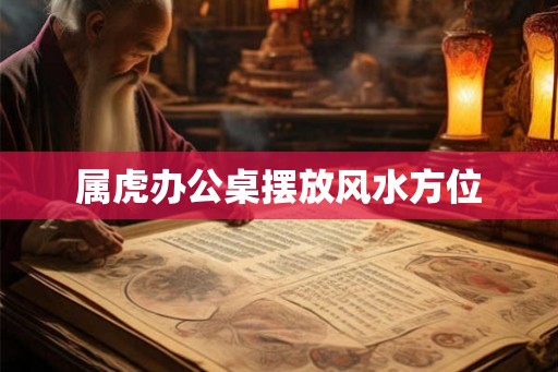 属虎办公桌摆放风水方位