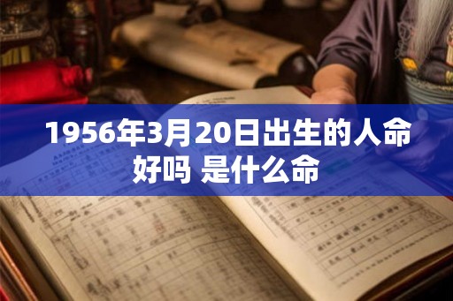 1956年3月20日出生的人命好吗 是什么命