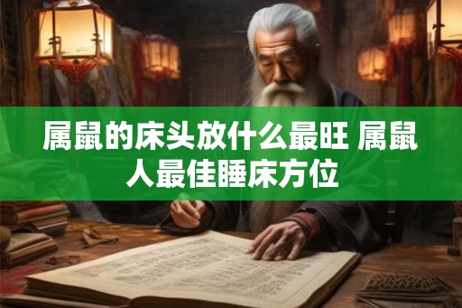 属鼠的床头放什么最旺 属鼠人最佳睡床方位