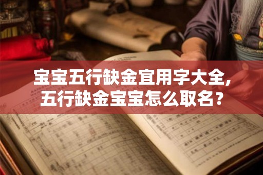 宝宝五行缺金宜用字大全,五行缺金宝宝怎么取名? 宝宝五行缺金宜用字大全,五行缺金宝宝怎么取名?