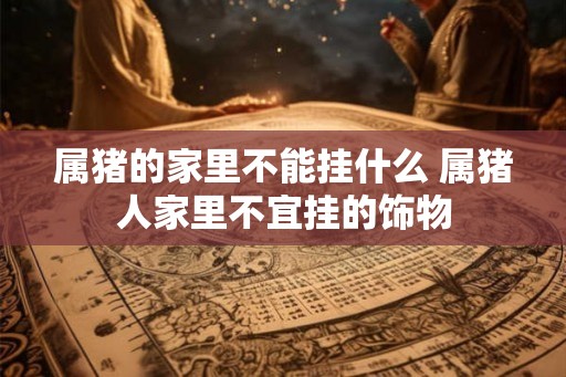 属猪的家里不能挂什么 属猪人家里不宜挂的饰物 属猪的家里不能挂什么 属猪人家里不宜挂的饰物