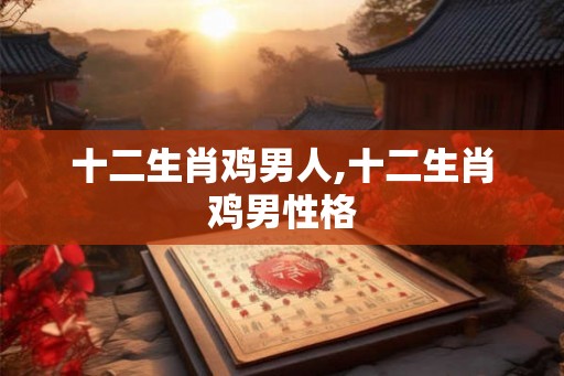 十二生肖鸡男人,十二生肖鸡男性格