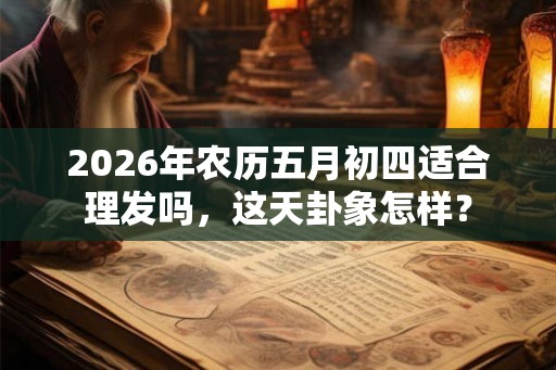 2026年农历五月初四适合理发吗,这天卦象怎样? 2026年农历五月初四适合理发吗,这天卦象怎样?