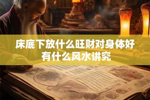 床底下放什么旺财对身体好 有什么风水讲究