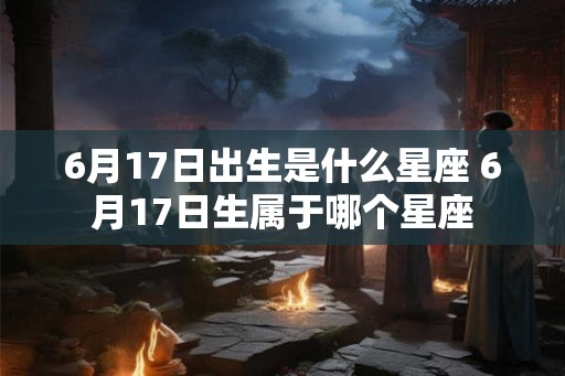 6月17日出生是什么星座 6月17日生属于哪个星座 6月17日出生是什么星座 6月17日生属于哪个星座