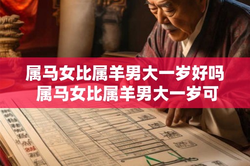 属马女比属羊男大一岁好吗 属马女比属羊男大一岁可行吗 属马女比属羊男大一岁好吗 属马女比属羊男大一岁可行吗