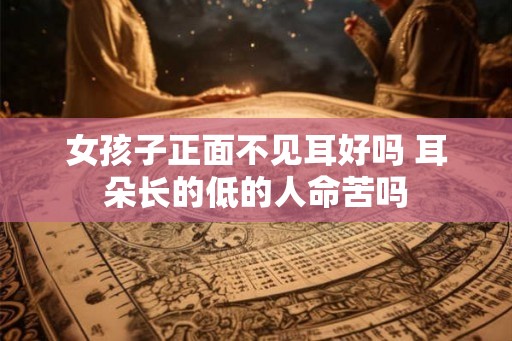 女孩子正面不见耳好吗 耳朵长的低的人命苦吗