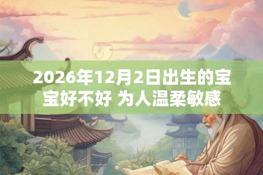 2026年12月2日出生的宝宝好不好 为人温柔敏感