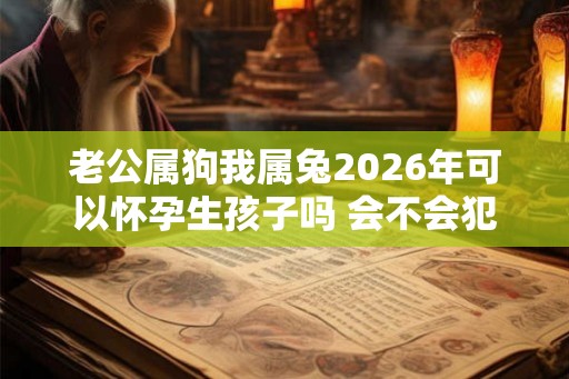 老公属狗我属兔2026年可以怀孕生孩子吗 会不会犯冲