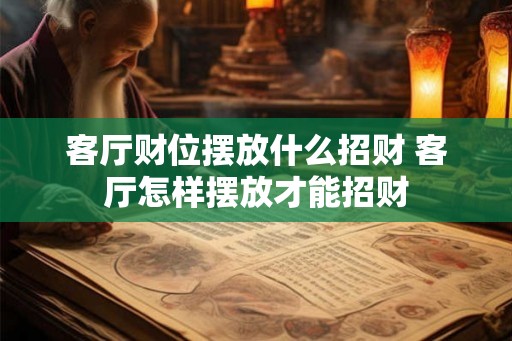 客厅财位摆放什么招财 客厅怎样摆放才能招财