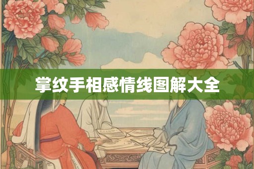 掌纹手相感情线图解大全 掌纹手相感情线图解大全