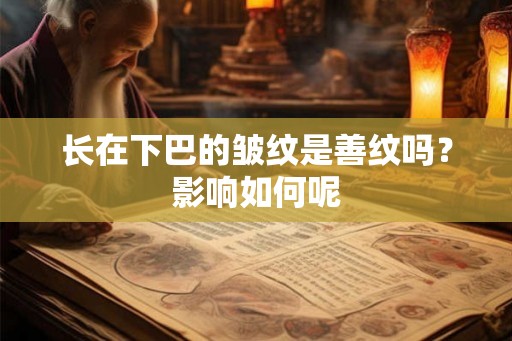 长在下巴的皱纹是善纹吗?影响如何呢 长在下巴的皱纹是善纹吗?影响如何呢
