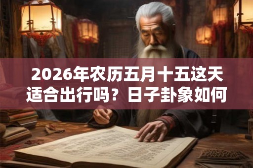 2026年农历五月十五这天适合出行吗？日子卦象如何？