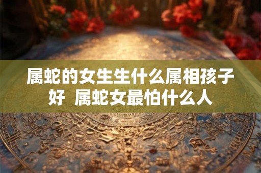 属蛇的女生生什么属相孩子好 属蛇女最怕什么人 属蛇的女生生什么属相孩子好 属蛇女最怕什么人