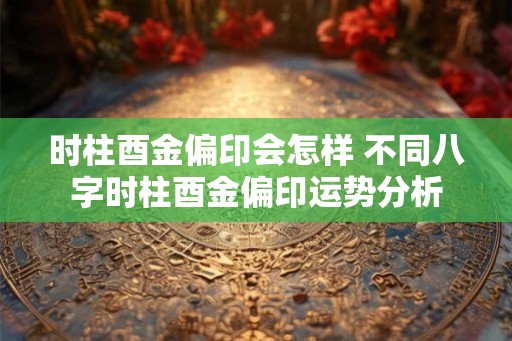 时柱酉金偏印会怎样 不同八字时柱酉金偏印运势分析