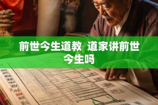 前世今生道教  道家讲前世今生吗
