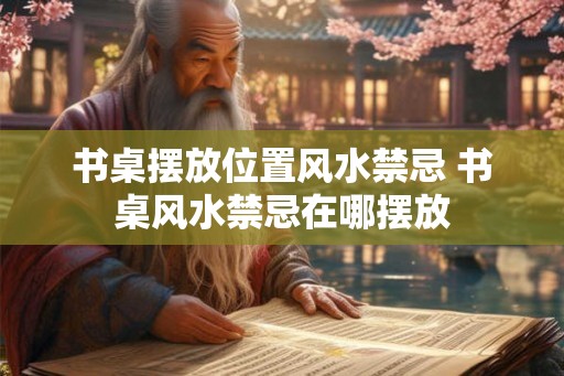 书桌摆放位置风水禁忌 书桌风水禁忌在哪摆放