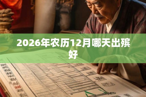 2026年农历12月哪天出殡好
