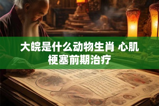 大皖是什么动物生肖 心肌梗塞前期治疗
