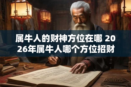 属牛人的财神方位在哪 2026年属牛人哪个方位招财 属牛人的财神方位在哪 2026年属牛人哪个方位招财