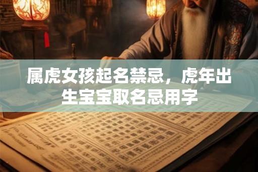 属虎女孩起名禁忌，虎年出生宝宝取名忌用字