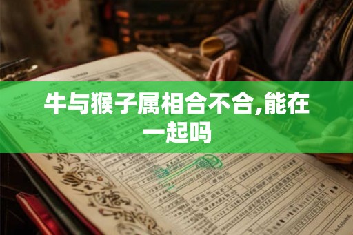牛与猴子属相合不合,能在一起吗
