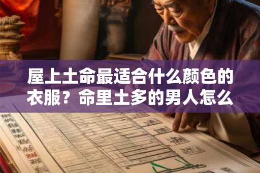 屋上土命最适合什么颜色的衣服？命里土多的男人怎么化解？