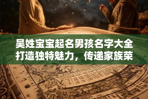 吴姓宝宝起名男孩名字大全打造独特魅力，传递家族荣耀