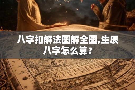 八字扣解法图解全图,生辰八字怎么算？