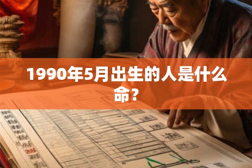 1990年5月出生的人是什么命? 1990年5月出生的人是什么命?