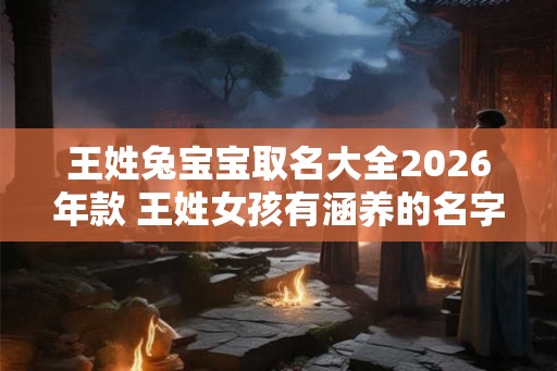 王姓兔宝宝取名大全2026年款 王姓女孩有涵养的名字 王姓兔宝宝取名大全2026年款 王姓女孩有涵养的名字