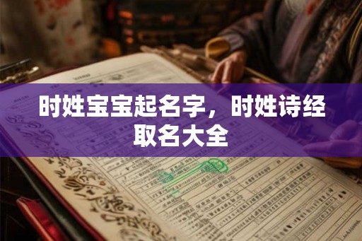 时姓宝宝起名字，时姓诗经取名大全