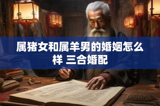 属猪女和属羊男的婚姻怎么样 三合婚配