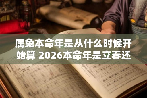 属兔本命年是从什么时候开始算 2026本命年是立春还是年初一开始