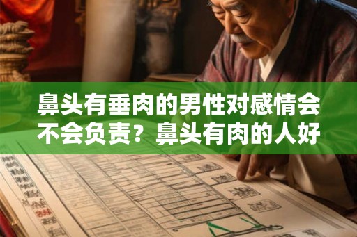 鼻头有垂肉的男性对感情会不会负责？鼻头有肉的人好不好？