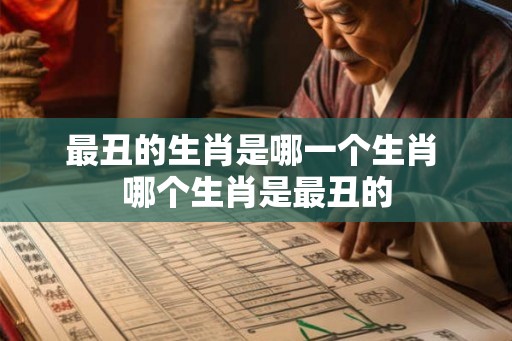 最丑的生肖是哪一个生肖 哪个生肖是最丑的