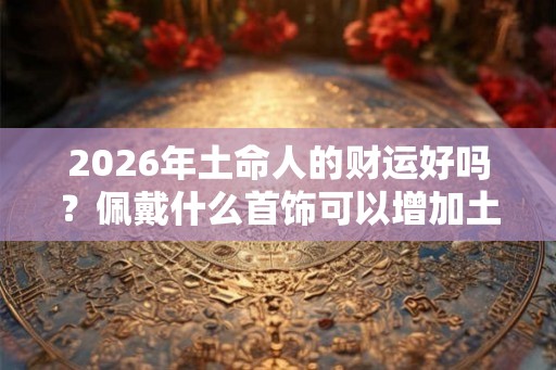 2026年土命人的财运好吗?佩戴什么首饰可以增加土命人财运? 2026年土命人的财运好吗?佩戴什么首饰可以增加土命人财运?